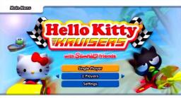 Hello Kitty Kruisers Title Screen